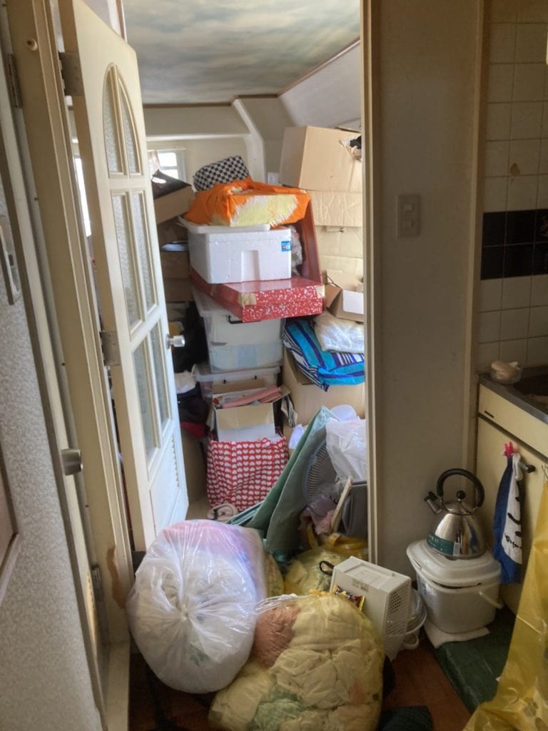 不要品回収前のS様のお宅2