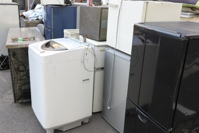 冷蔵庫や洗濯機などの粗大ゴミ